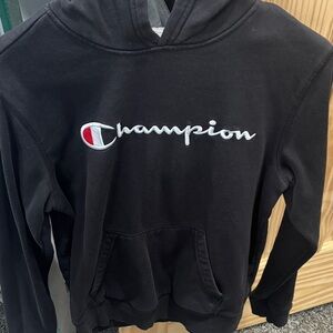 Champion Black Pullover Hoodie